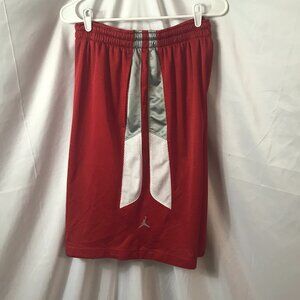 Jordan Old Style Classic Gray Emblem #23 Activewear Athletic Sport Cut Shorts